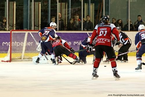 Photo hockey Division 3 - D3 : Play Offs - Carr Final : Montpellier  vs Valenciennes - Un match denfer