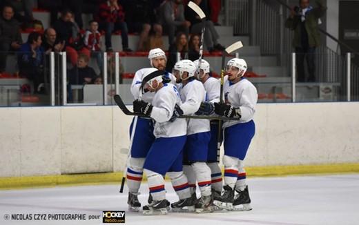 Photo hockey Division 3 - D3 : Play Offs - Carr Final : Rouen II vs Marseille - Confirmer les bons dbuts