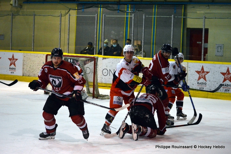 Photo hockey Division 3 - Division 3 : 11ème journée : Dijon  vs Metz - Messire le Duc vainc le Graoully