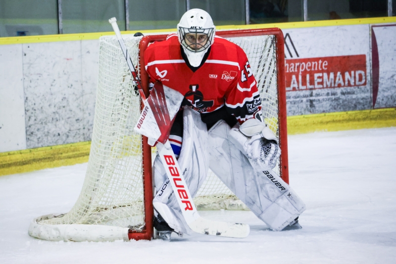 Photo hockey Division 3 - Division 3 - 13me journe : Dijon  vs Villard-de-Lans II - Messire le Duc engrange pour l