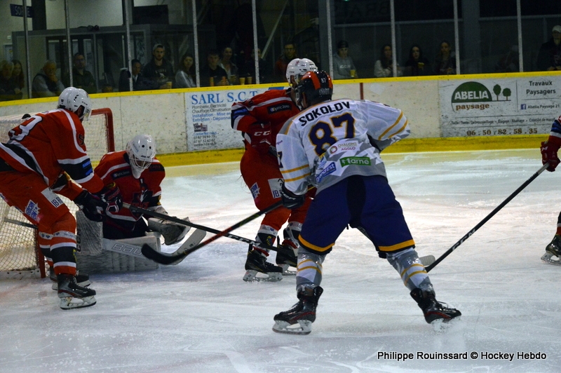 Photo hockey Division 3 - Division 3 : 1re journe : Dijon  vs Chlons-en-Champagne - Messire le Duc est verni et l