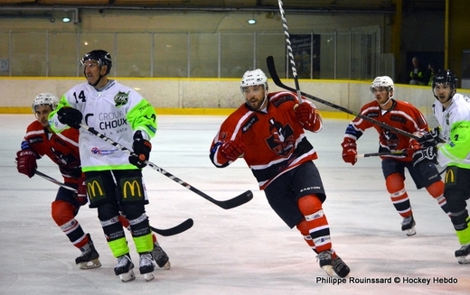 Photo hockey Division 3 - Division 3 : 1re journe : Dijon  vs Epinal  - Une rentre sur un air de dj vu