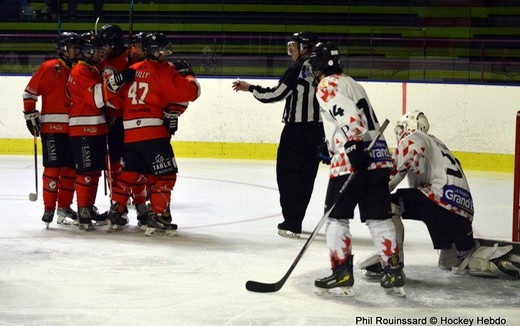 Photo hockey Division 3 - Division 3 : 23�me journ�e : Besan�on vs Colmar - Plus de peur que de mal