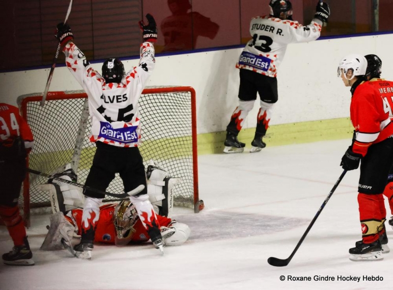 Photo hockey Division 3 - Division 3 : 23�me journ�e : Besan�on vs Colmar - Plus de peur que de mal