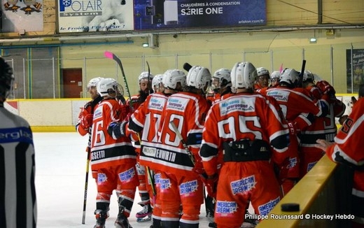 Photo hockey Division 3 - Division 3 : 9me journe : Dijon  vs Strasbourg II - Suspense et fusillade