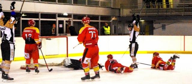 Photo hockey Division 3 - Division 3 : journe du 04 fvrier 2017 : Orlans vs Dammarie-les-Lys - D3 : Cruelle dsillusion pour les Caribous