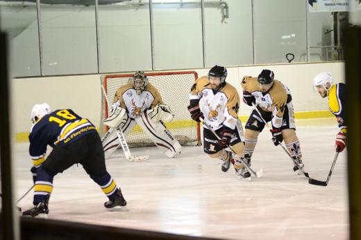 Photo hockey Division 3 - Division 3 : journe du 11 fvrier 2017 : Evry / Viry Mineur vs Dammarie-les-Lys - D3 : Les Caribous renouent avec la victoire