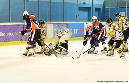 Photo hockey Division 3 - Division 3 : journe du 12 dcembre 2015 : Montpellier  vs Chambry II - D3 : Les Vipers crasent les Elphants 