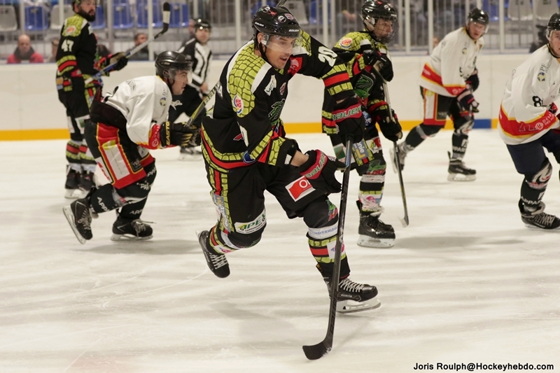 Photo hockey Division 3 - Division 3 : journe du 13 janvier 2018 : Nimes vs Nice II - Rception complique pour les Nmois ce samedi.