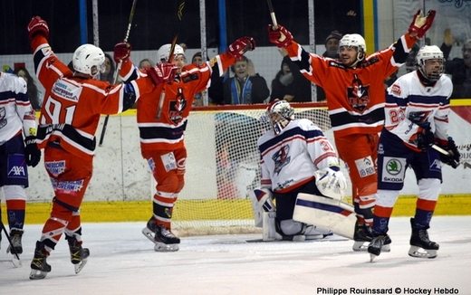 Photo hockey Division 3 - Division 3 : journée du 14 janvier 2023 (J15) : Dijon  vs Luxembourg - Les Ducs à toute allure