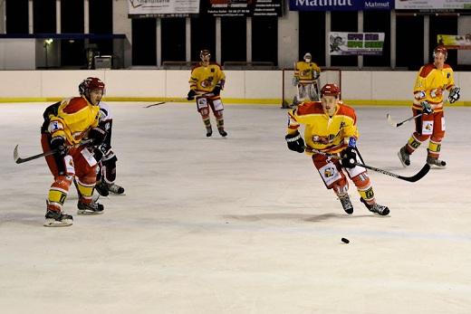Photo hockey Division 3 - Division 3 : journe du 16-17 janvier 2016 : Caen II vs Orlans - Fin de srie pour les Renards