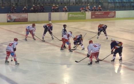 Photo hockey Division 3 - Division 3 : journe du 19 septembre 2015 : Montpellier  vs Valence II - Une avalanche de buts