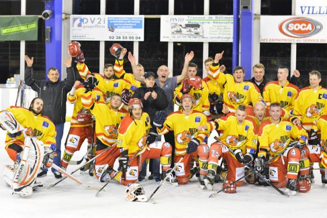 Photo hockey Division 3 - Division 3 : journe du 21-22 novembre 2015 : Orlans vs Valenciennes - D3 : Orlans s