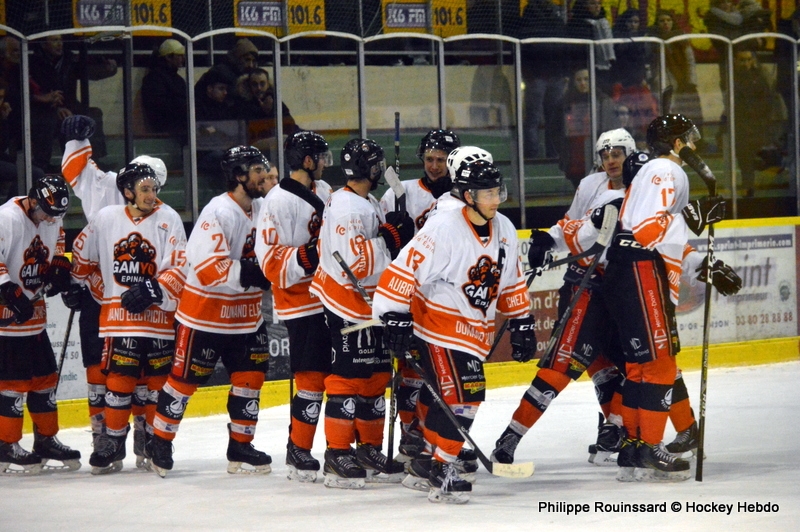 Photo hockey Division 3 - Division 3 : journe du 27 janvier 2018 : Dijon  vs Epinal  - Cruel Gamyover