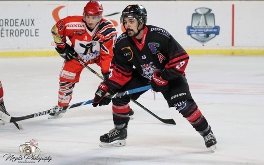 Photo hockey Division 3 - Division 3 : journe du 27 Octobre 2018 : Bordeaux II vs Cholet II - Deux priodes suffisent pour tablir le score