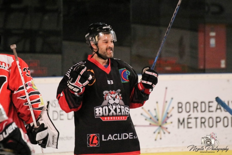 Photo hockey Division 3 - Division 3 : journe du 27 Octobre 2018 : Bordeaux II vs Cholet II - Deux priodes suffisent pour tablir le score