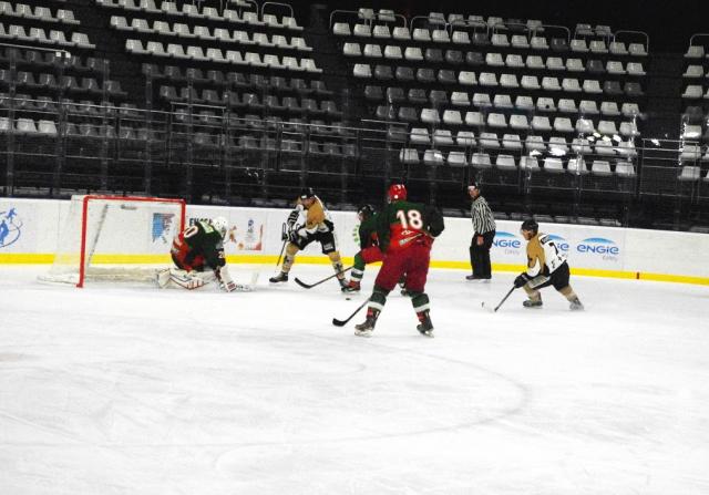 Photo hockey Division 3 - Division 3 : journe du 28 janvier 2017 : Cergy-Pontoise II vs Dammarie-les-Lys - D3 : Les Caribous ne grillent pas leur joker
