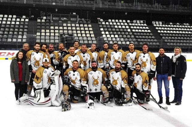 Photo hockey Division 3 - Division 3 : journe du 28 janvier 2017 : Cergy-Pontoise II vs Dammarie-les-Lys - D3 : Les Caribous ne grillent pas leur joker