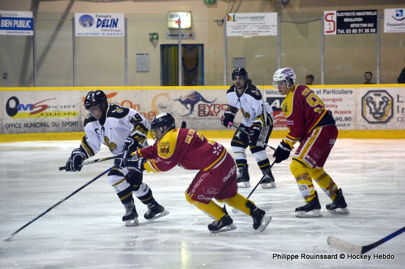 Photo hockey Division 3 - Division 3 : journe du 4 novembre 2017 : Dijon  vs Dammarie-les-Lys - Les Caribous renversent Messire le Duc