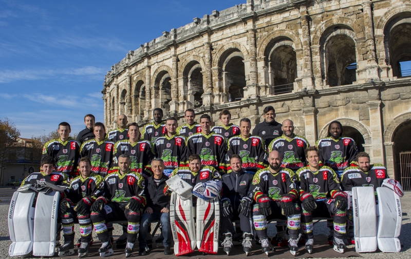 Photo hockey Division 3 - Division 3 : Nimes (Les Krokos) - Le hockey nimois renait de ses cendres