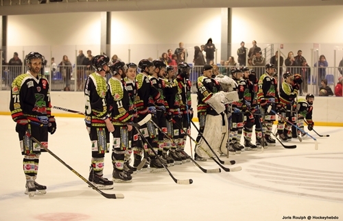 Photo hockey Division 3 - Division 3 : Play Off Barrage - Aller : Nimes vs Luxembourg - Barrages aller D3