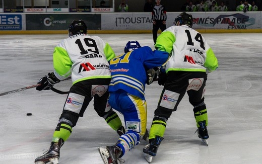 Photo hockey Division 3 - Division 3 - Playoff - Carr final, 2me journe : Epinal  vs Toulon - Epinal seul en tte
