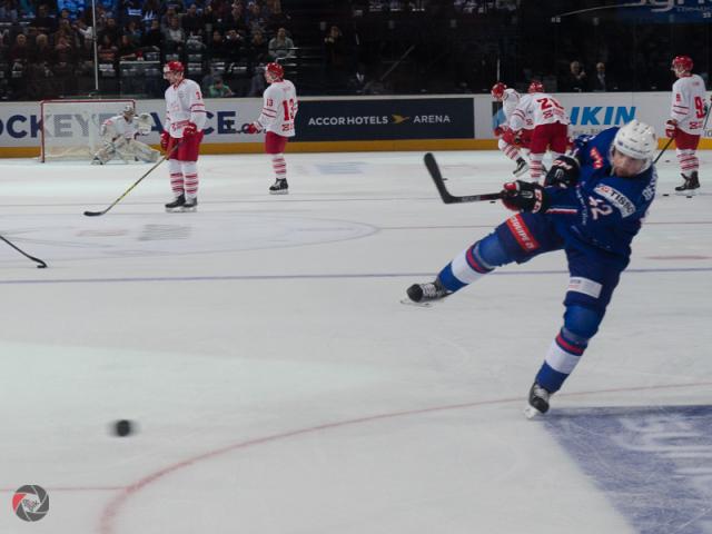 Photo hockey Equipes de France -  : France (FRA) vs Danemark (DEN) - La France domine
