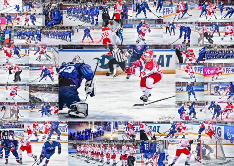 Photo hockey Equipes de France -  : France (FRA) vs Pologne (POL) - 3 Nations - La France s