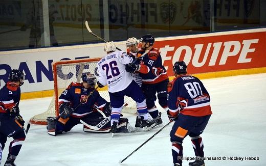 Photo hockey Equipes de France -  : France (FRA) vs Slovaquie (SVK) - EDF : Du mieux, malgr tout...
