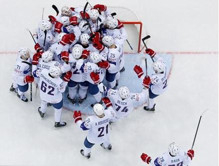 Photo hockey Equipes de France - Equipes de France - Equipe de France : lodysse de la glace