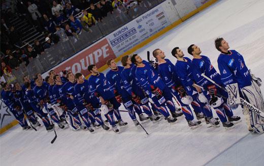 Photo hockey Equipes de France - Equipes de France - Festival offensif des Bleus