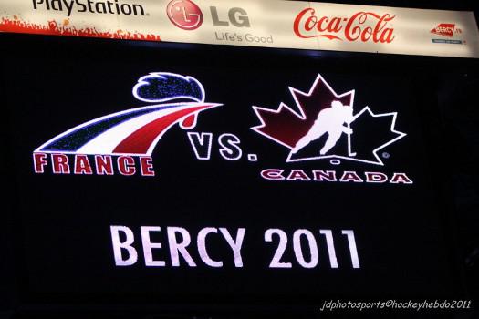 Photo hockey Equipes de France - Equipes de France - France Canada : Vu par Jacky 