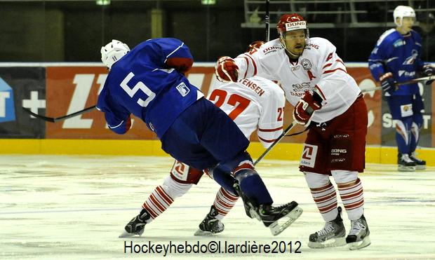 Photo hockey Equipes de France - Equipes de France - France-Danemark : courte désillusion Photo hockey Equipes de France - Equipes de France - France-Danemark : courte désillusion