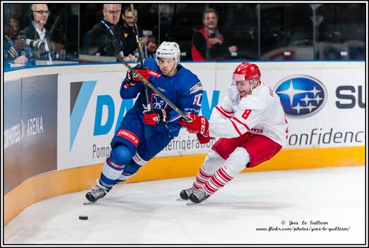Photo hockey Equipes de France - Equipes de France - Reportage photos : France VS Danemark vu par Yves Le Guillerm