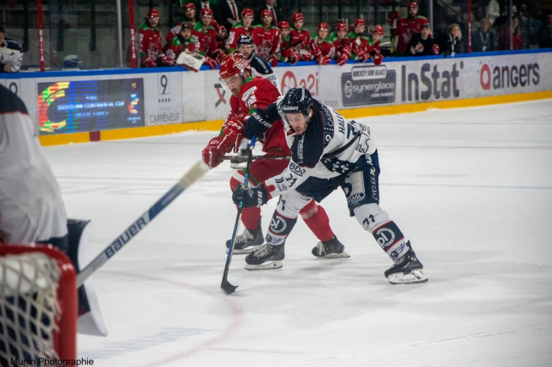 Photo hockey Europe : Continental Cup - CHL -  : Cardiff Devils vs Angers  - Angers simpose face aux Devils de Cardiff