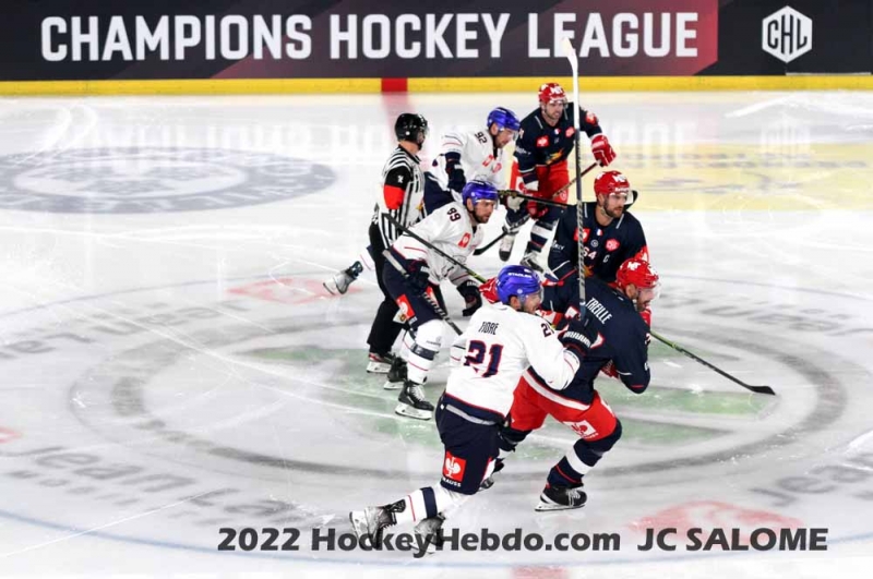 Photo hockey Europe : Continental Cup - CHL -  : Grenoble  vs Berlin - CHL : Berlin plein gaz !