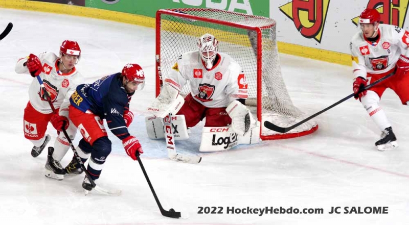 Photo hockey Europe : Continental Cup - CHL -  : Grenoble  vs Mountfield - CHL: Les 2e tiers fatals à Grenoble