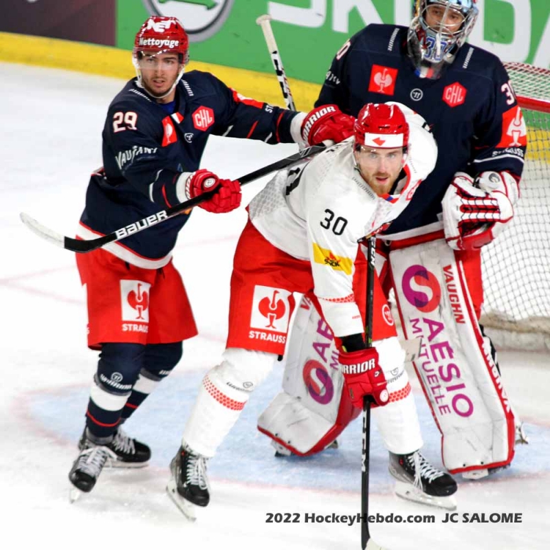 Photo hockey Europe : Continental Cup - CHL -  : Grenoble  vs Mountfield - CHL: Les 2e tiers fatals à Grenoble