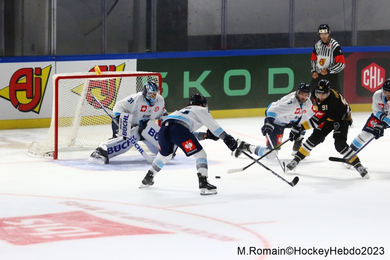 Photo hockey Europe : Continental Cup - CHL -  : Rouen vs Ingolstadt  - CHL : Défaite logique des Dragons