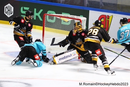 Photo hockey Europe : Continental Cup - CHL -  : Rouen vs Lahti  - CHL : La marche était trop haute pour les Dragons