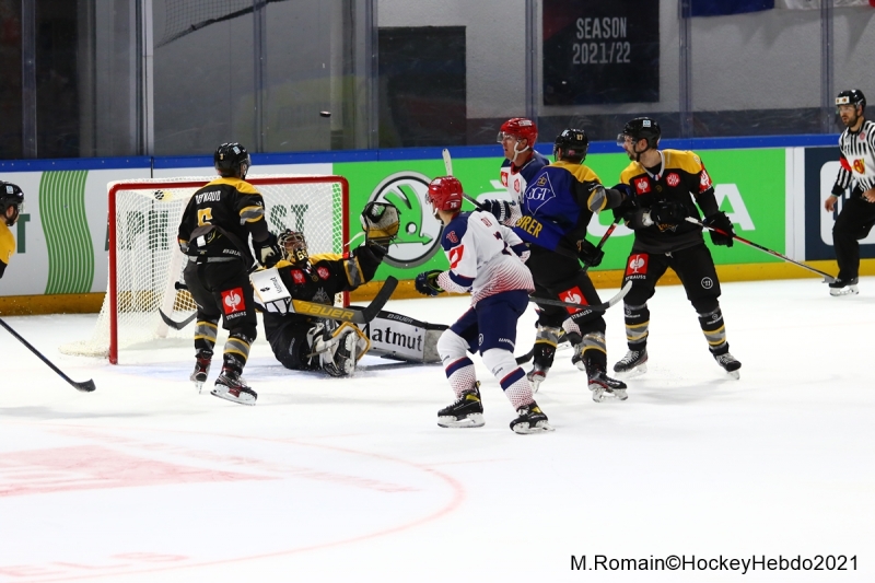 Photo hockey Europe : Continental Cup - CHL -  : Rouen vs Rungsted - CHL : Victoire Rouennaise qui reste en course.