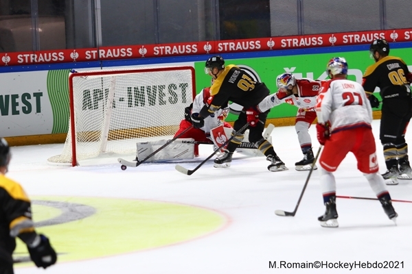 Photo hockey Europe : Continental Cup - CHL -  : Rouen vs Salzbourg - CHL : Des dragons irrsistibles.