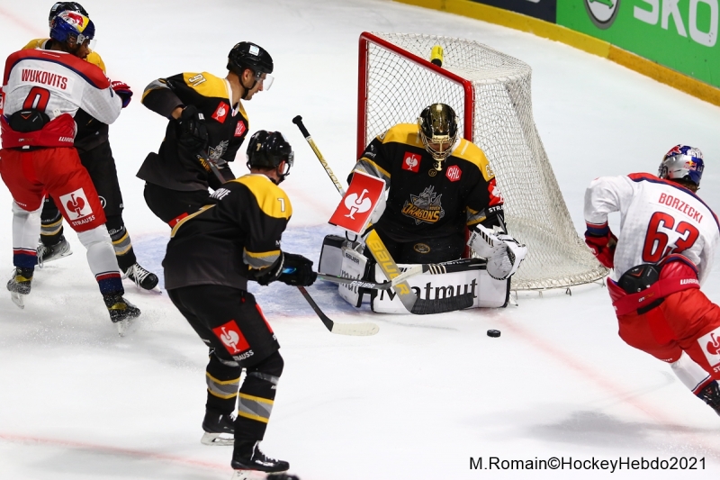 Photo hockey Europe : Continental Cup - CHL -  : Rouen vs Salzbourg - CHL : Des dragons irrésistibles.