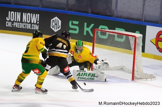 Photo hockey Europe : Continental Cup - CHL -  : Rouen vs Tampere - Une bonne note pour finir