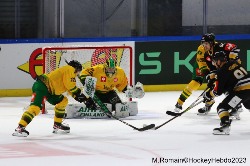Photo hockey Europe : Continental Cup - CHL -  : Rouen vs Tampere - Une bonne note pour finir