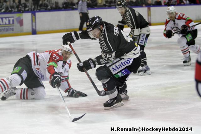 Photo hockey Europe : Continental Cup - CHL - Europe : Continental Cup - CHL : Rouen (Les Dragons) - Conti Cup : Les Dragons ont du cur.