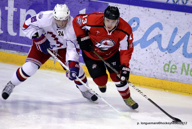 Photo hockey Europe : Continental Cup - CHL - Europe : Continental Cup - CHL : Rouen (Les Dragons) - Des Ukrainiens un ton au dessus.