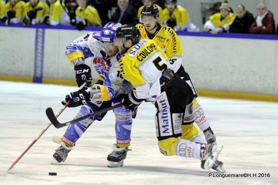 Photo hockey Europe : Continental Cup - CHL - Europe : Continental Cup - CHL : Rouen (Les Dragons) - Finale Conti Cup J1 Match2 : Les Dragons dans le tempo