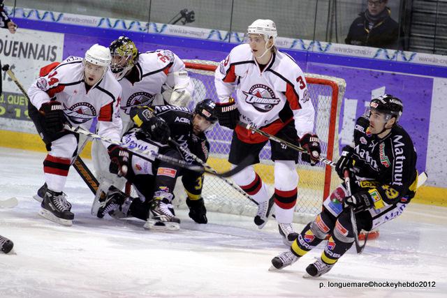 Photo hockey Europe : Continental Cup - CHL - Europe : Continental Cup - CHL : Rouen (Les Dragons) - Ils l