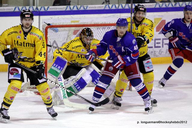Photo hockey Europe : Continental Cup - CHL - Europe : Continental Cup - CHL : Rouen (Les Dragons) - Les Dragons chutent mais esprent.